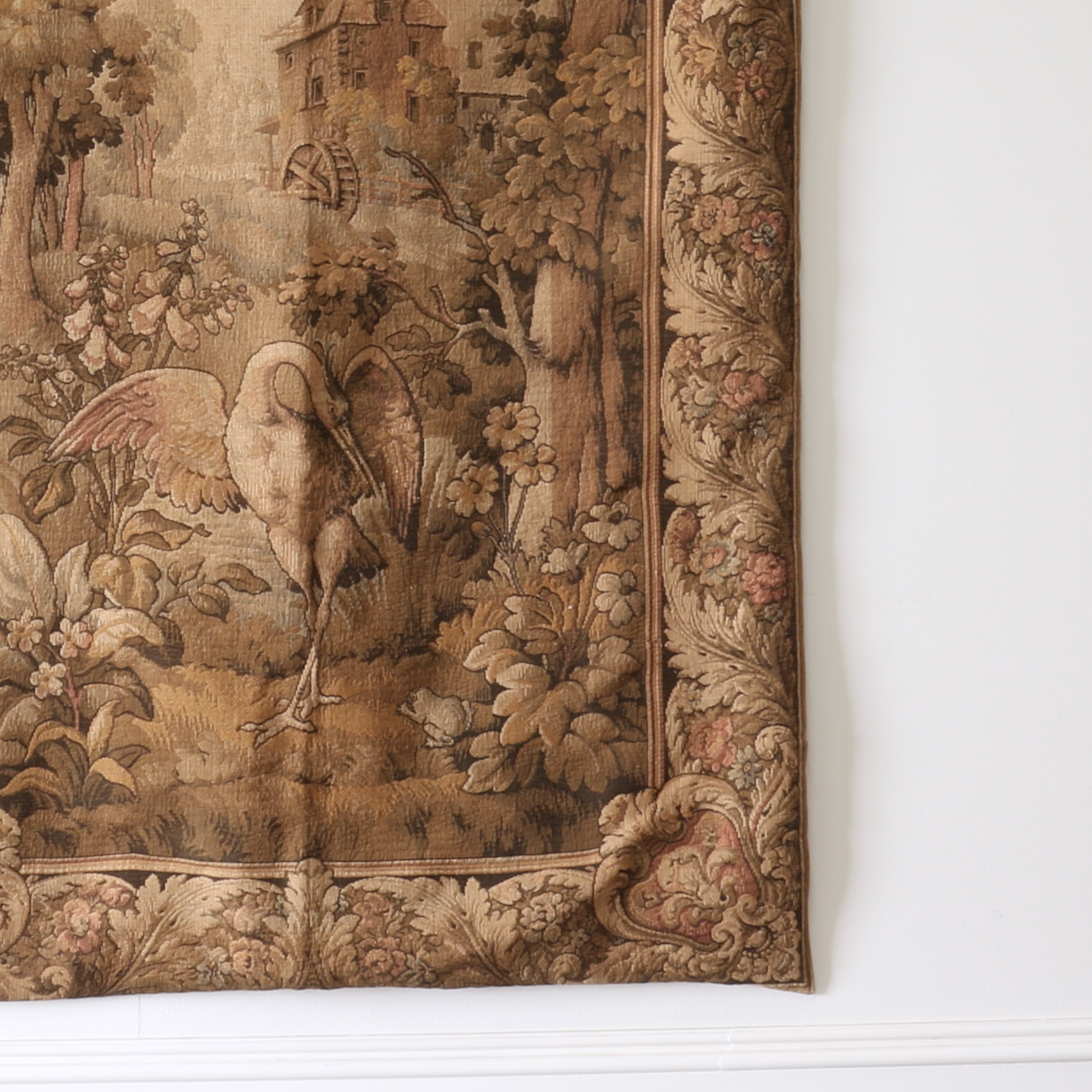 Pair of Antique Verdure Tapestries